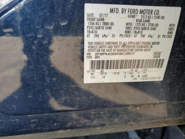 2FMPK4G95HBC35617 Ford EDGE SE
