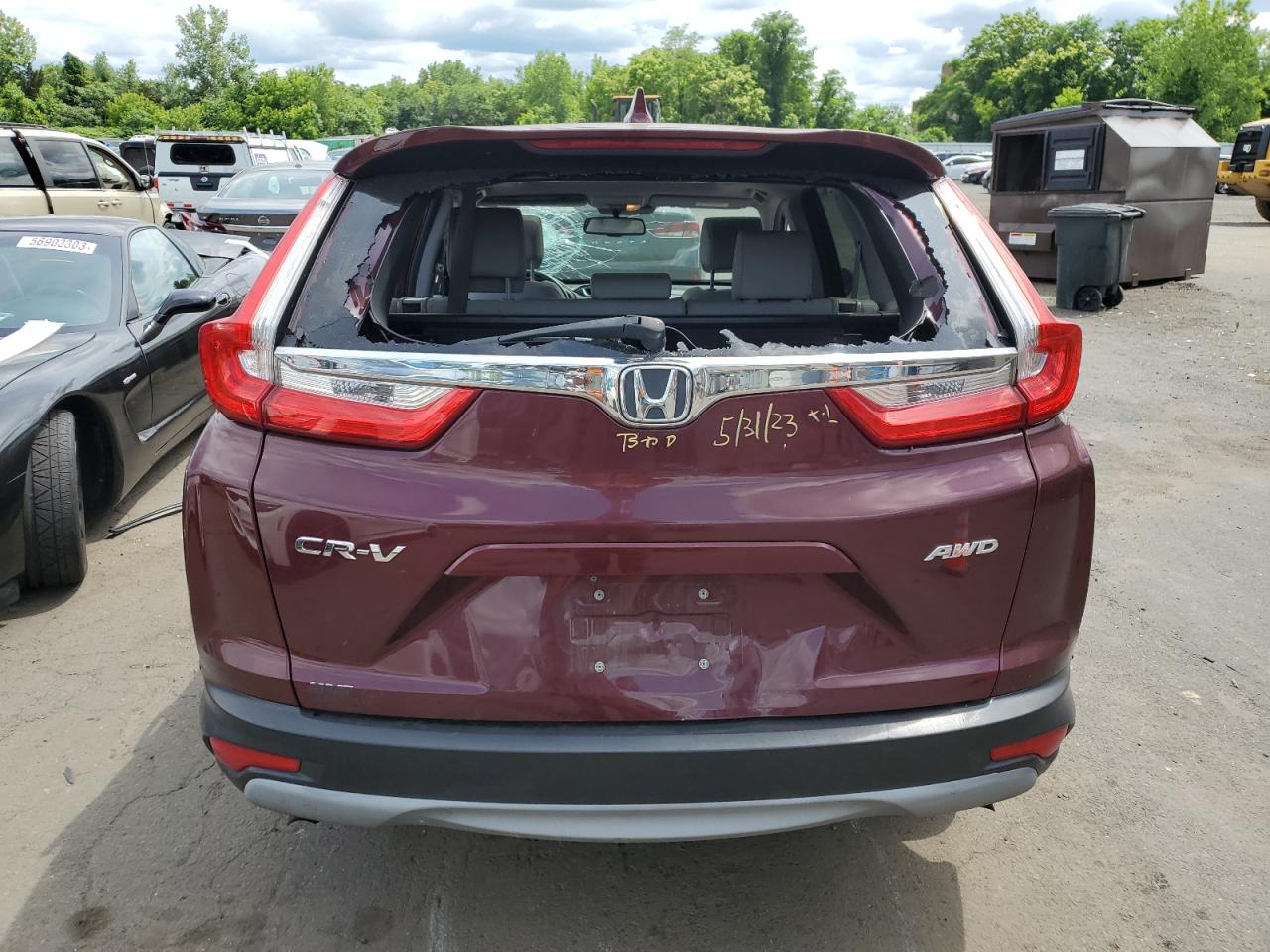 2017 Honda Cr-V Exl vin: 5J6RW2H87HL048708