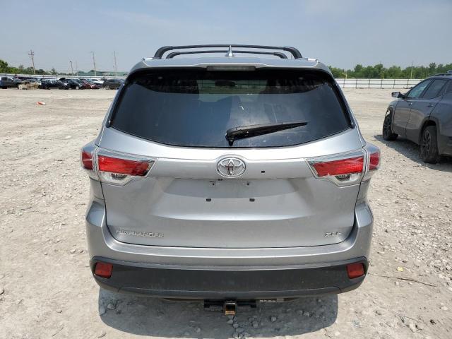 VIN 5TDKKRFH6ES014381 2014 Toyota Highlander, Xle no.6