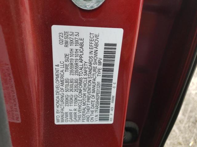2023 HONDA CR-V SPORT - 7FARS6H92PE013291