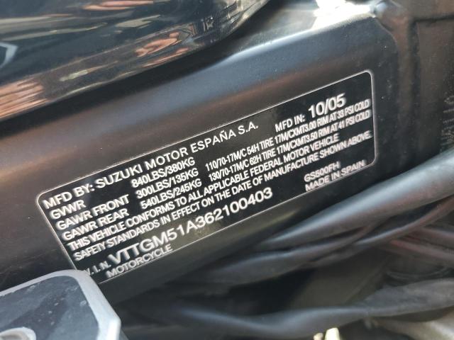 2006 SUZUKI GS500 FK - VTTGM51A362100403
