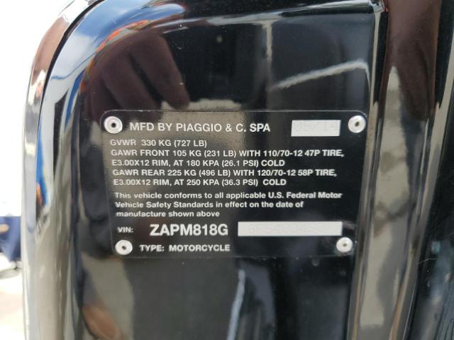 2015 VESPA SPRINT 150 ZAPM818G8F5400450