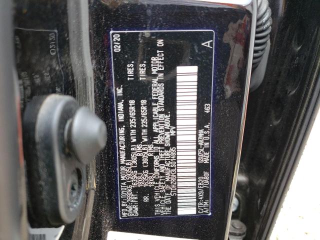 VIN 5TDHZRBH3LS014895 2020 Toyota Highlander, Xle no.13