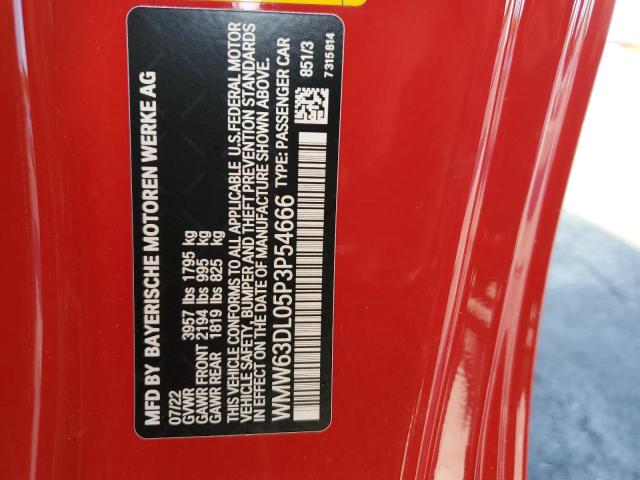 2023 MINI COOPER JOH WMW63DL05P3P54666