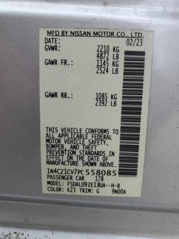 2023 NISSAN LEAF SV PL - 1N4CZ1CV7PC558085