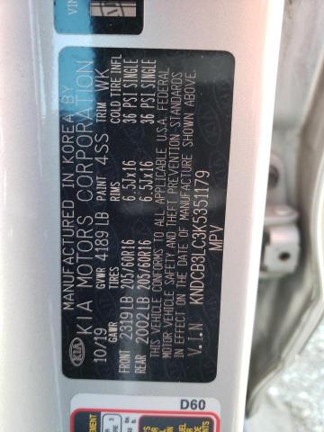 KNDCB3LC3K5351179 KIA NIRO FE
