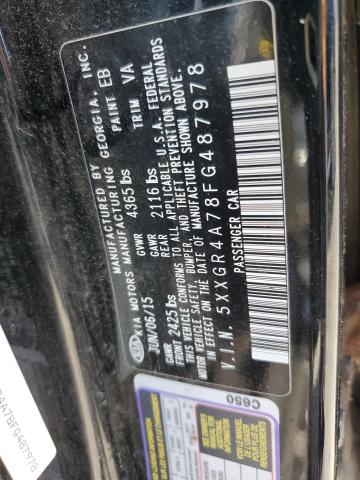 5XXGR4A78FG487978 KIA OPTIMA SX