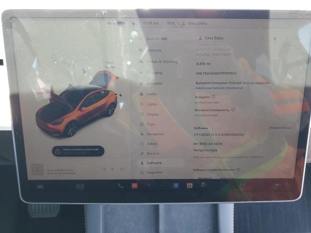 7SAYGAEE1PF611503 Tesla Model Y