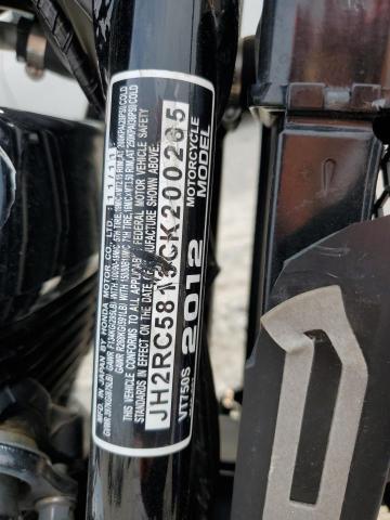 2012 HONDA VT750 S JH2RC5813CK200265