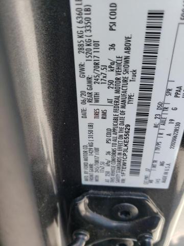 1FTEW1CP3LKE55629 Ford F150 Supercrew