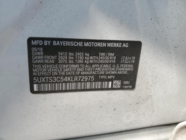 5UXTS3C54KLR72975 2019 BMW X3, photo no. 13