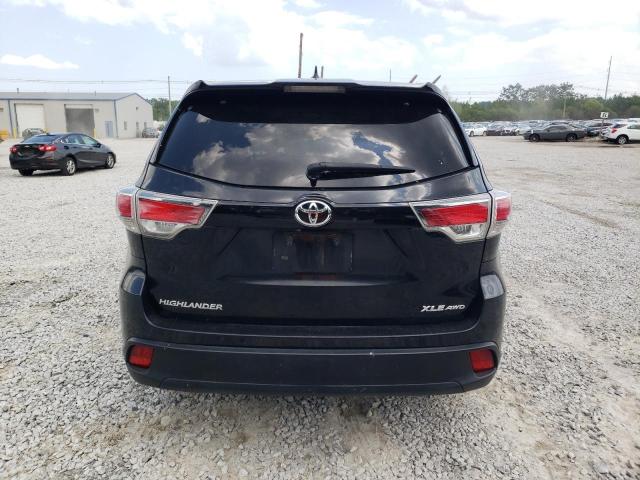 VIN 5TDJKRFH5ES017512 2014 Toyota Highlander, Xle no.6