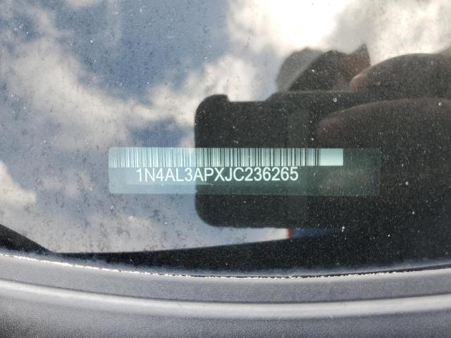 1N4AL3APXJC236265 Nissan ALTIMA 2.5