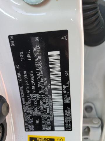 5TDJZRFH4KS620006 Toyota Highlander Se