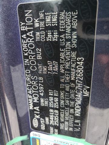 KNDPM3AC7H7268043 KIA Sportage Lx