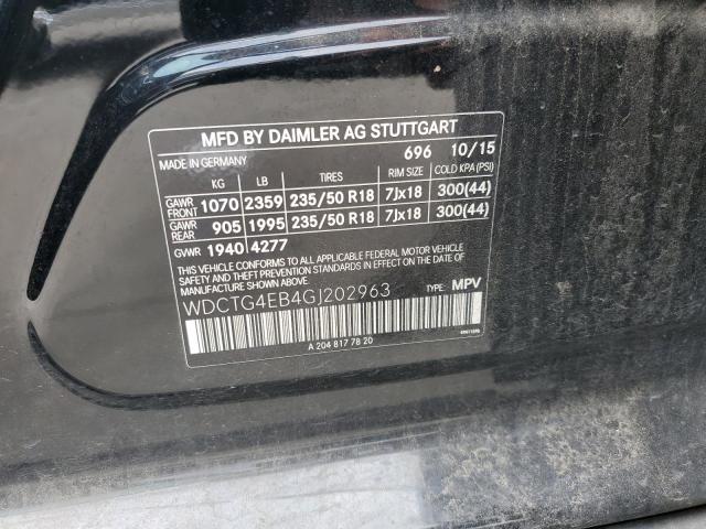 2016 MERCEDES-BENZ GLA 250 - WDCTG4EB4GJ202963