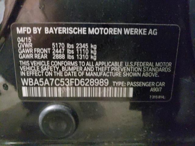 2015 BMW 528 XI - WBA5A7C53FD628989
