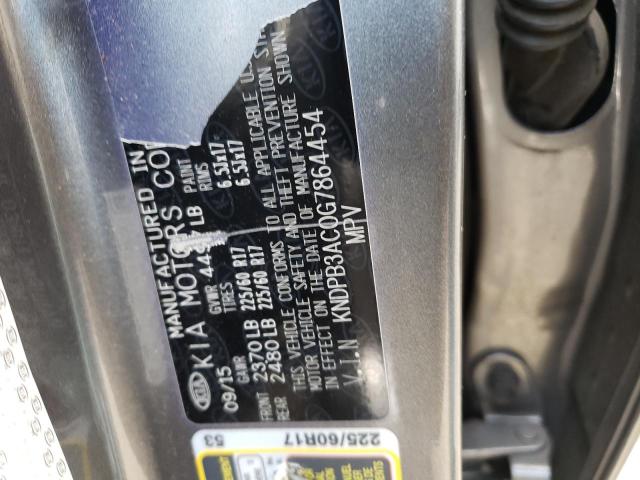 KNDPB3AC0G7864454 KIA Sportage Lx