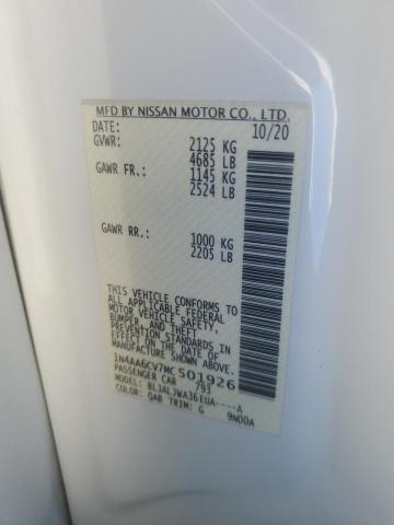 1N4AA6CV7MC501926 Nissan MAXIMA SV