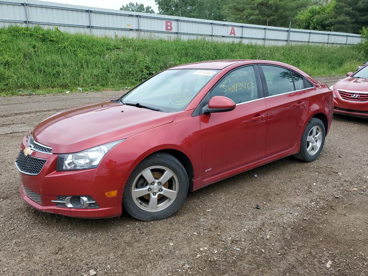 1G1PC5SB3E7316453 2014 Chevrolet Cruze Lt