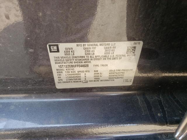 2015 GMC SIERRA 1GT12ZEB6FF644928