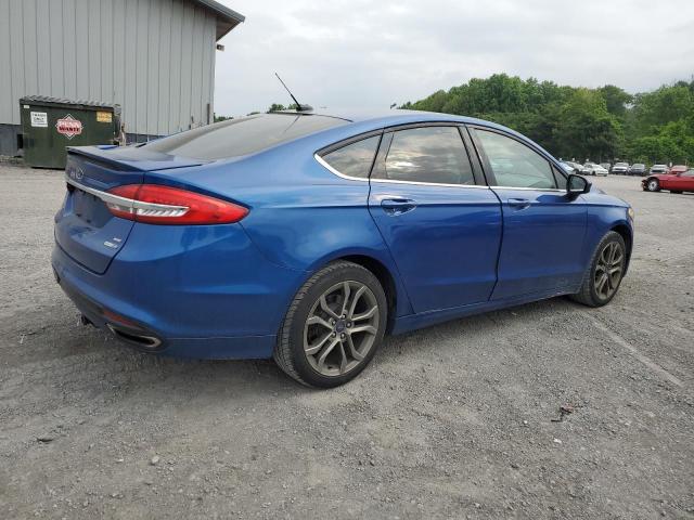 VIN 3FA6P0T92HR153884 2017 FORD FUSION no.3