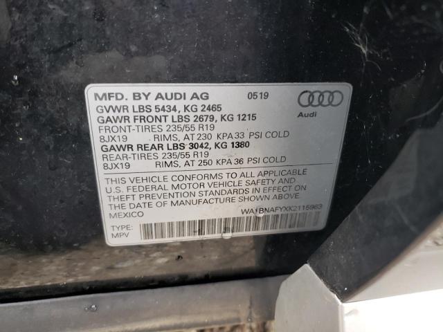 WA1BNAFYXK2115963 2019 AUDI Q5, photo no. 13