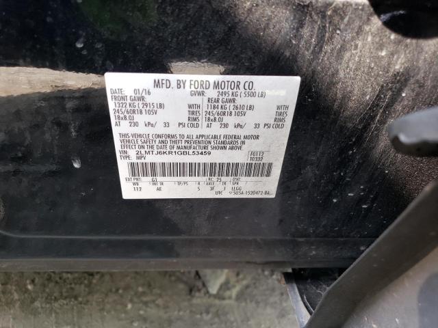 2016 LINCOLN MKX SELECT 2LMTJ6KR1GBL53459