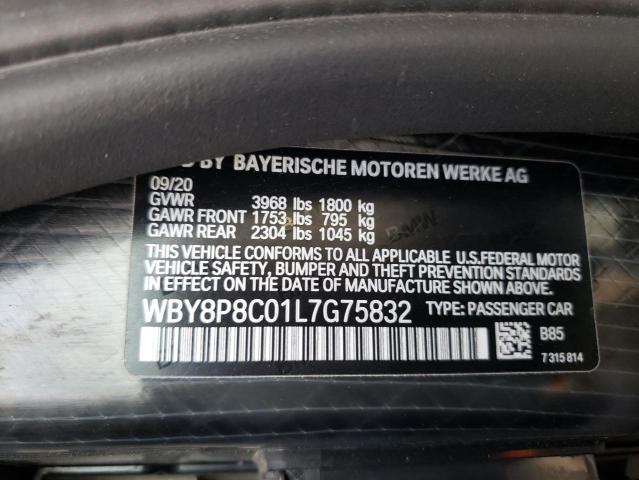 WBY8P8C01L7G75832 BMW I3 S Rex