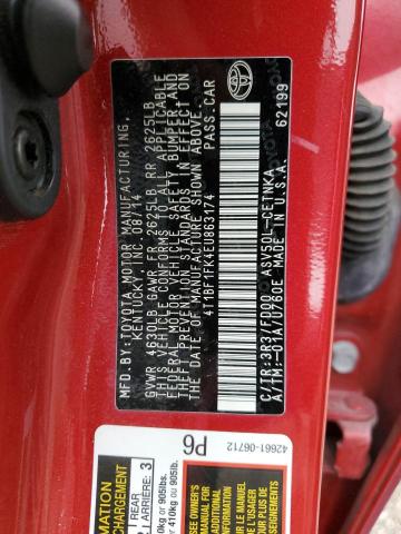 4T1BF1FK4EU863174 Toyota CAMRY L