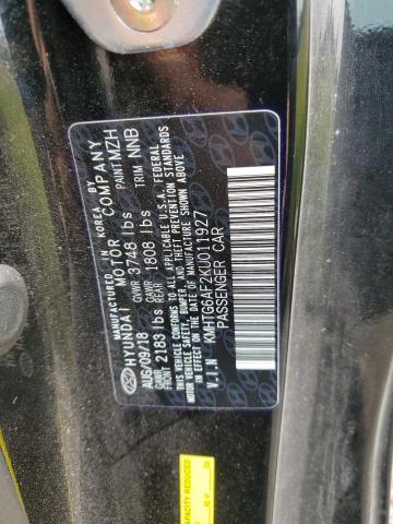 2019 HYUNDAI VELOSTER B - KMHTG6AF2KU011927