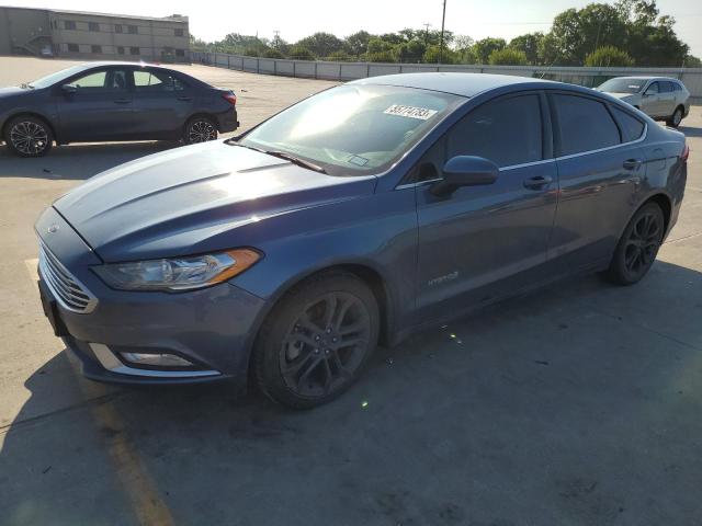 3FA6P0LUXJR124093 2018 FORD FUSION, photo no. 1