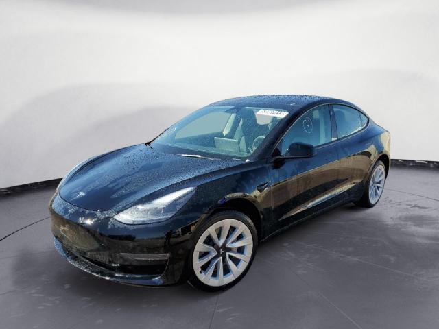 Tesla Model 3 salvage cars for sale: 2022 Tesla Model 3