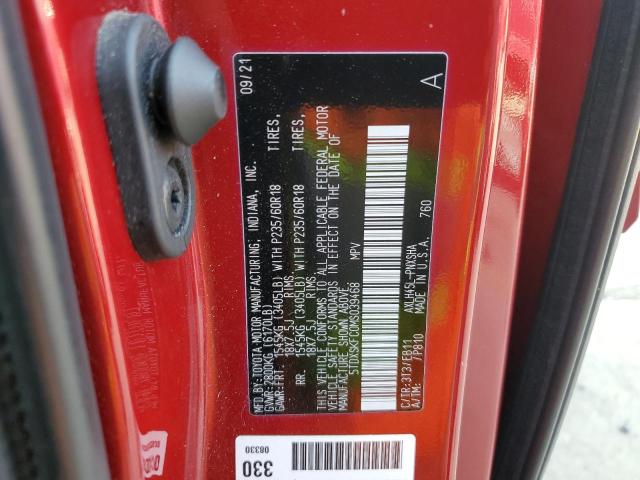 2021 TOYOTA SIENNA XSE - 5TDXSKFC0MS039468