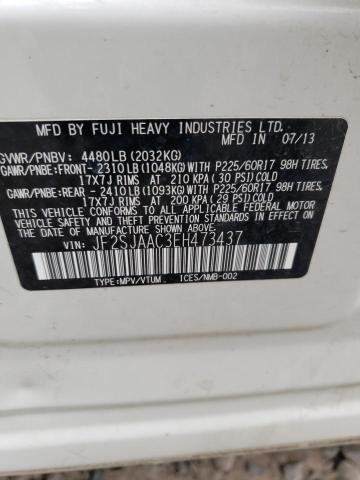 JF2SJAAC3EH473437 Subaru Forester 2.5i