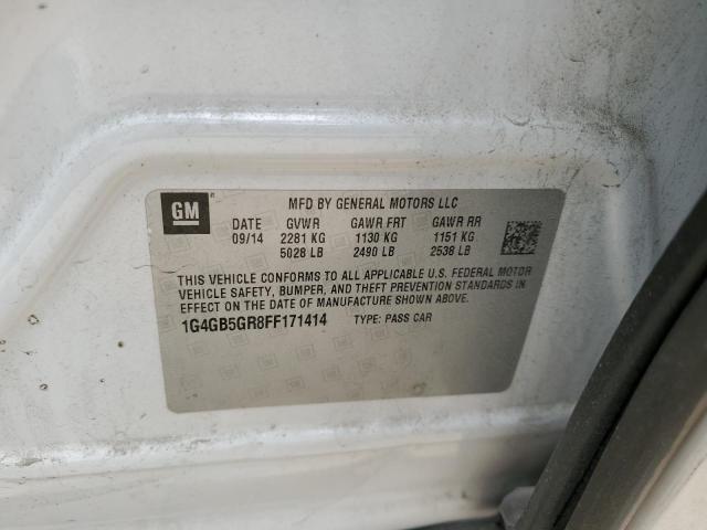 1G4GB5GR8FF171414 Buick Lacrosse