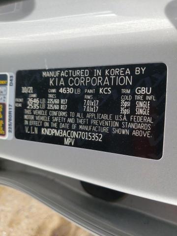 KNDPM3AC0N7015352 KIA Sportage Lx