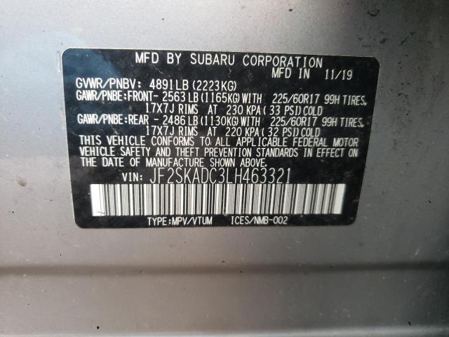 JF2SKADC3LH463321 Subaru Forester