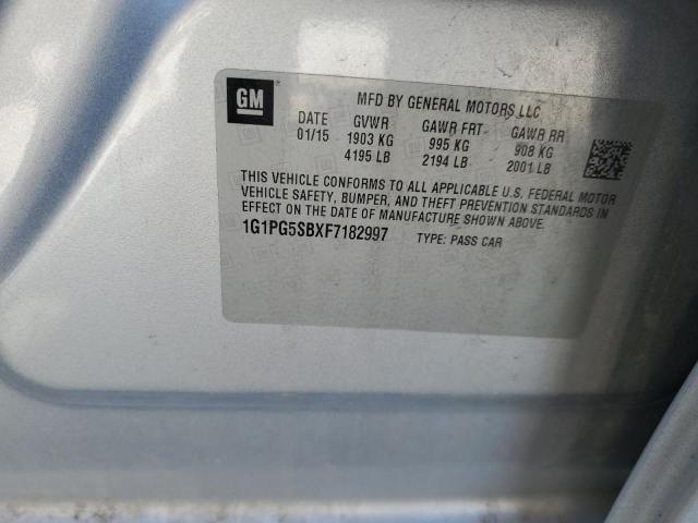 2015 CHEVROLET CRUZE LTZ - 1G1PG5SBXF7182997