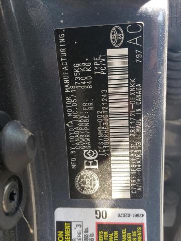 2018 TOYOTA COROLLA L - 2T1BURHE3JC121243