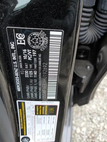 55SWF6EB1HU192692 Mercedes-Benz C 43 4matic Amg
