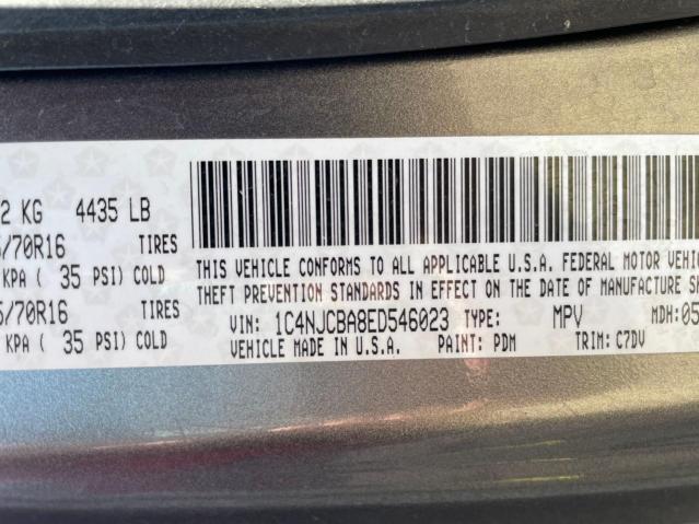 1C4NJCBA8ED546023 Jeep Compass Sport