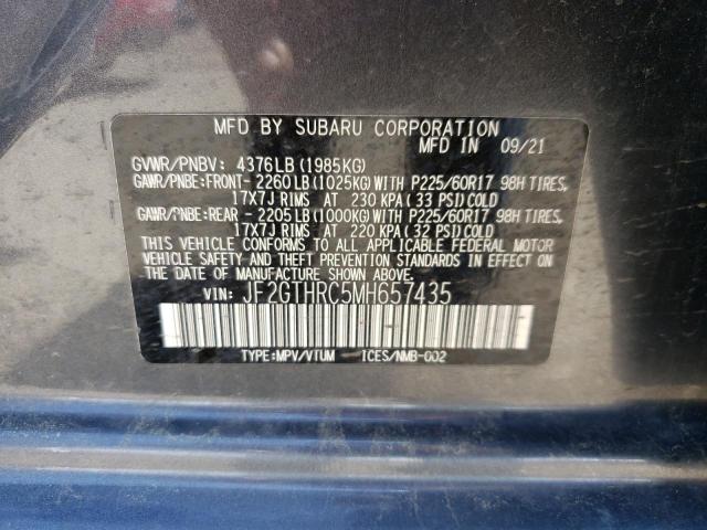 JF2GTHRC5MH657435 Subaru Crosstrek Sport