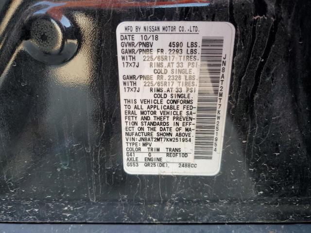 JN8AT2MT7KW251954 Nissan ROGUE S