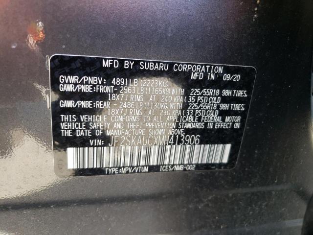 JF2SKAUCXMH413906 Subaru Forester Limited