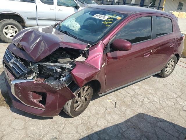 Vin: ml32auhjxmh007977, lot: 58075293, mitsubishi mirage es 2021 img_1