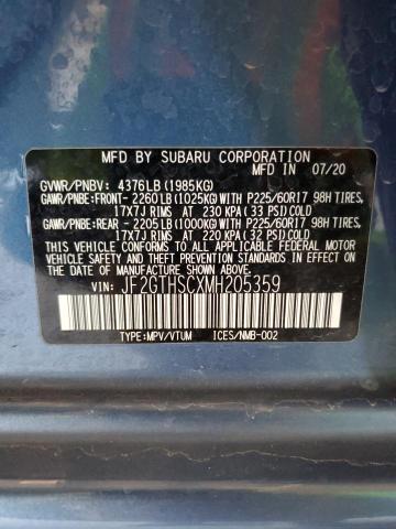 JF2GTHSCXMH205359 Subaru Crosstrek Sport