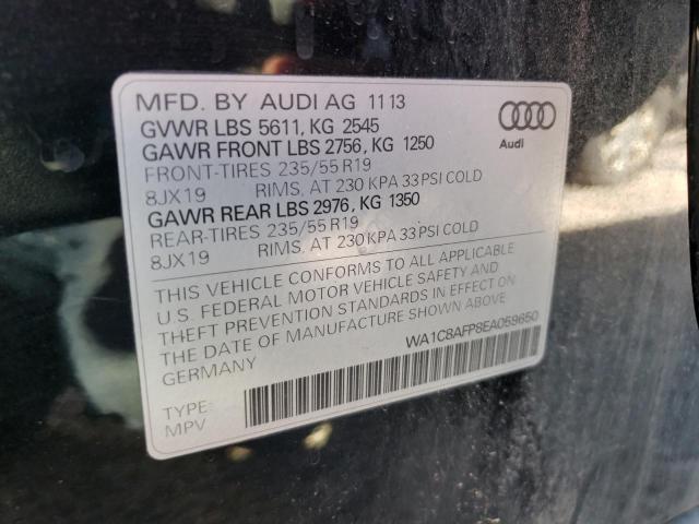 VIN WA1C8AFP8EA059650 2014 Audi Q5, Premium Hybrid no.13