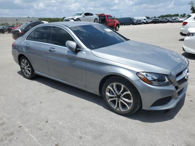 Lot #2062276278 2016 MERCEDES-BENZ C 300 salvage car