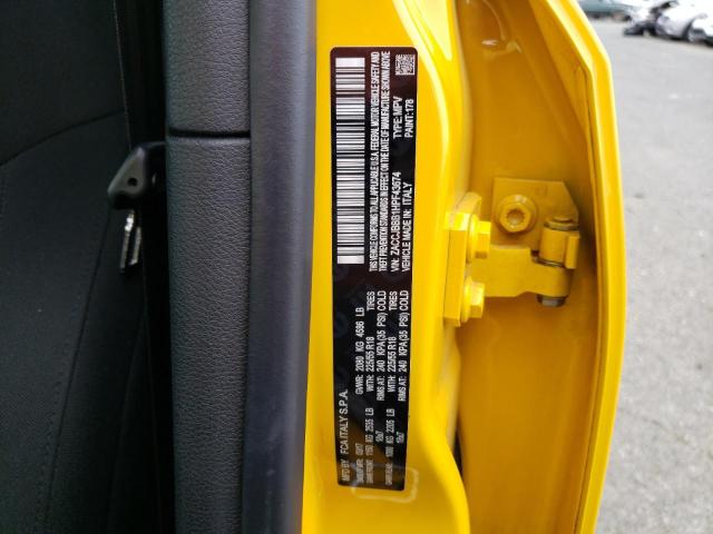 ZACCJBBB1HPF43674 Jeep Renegade Latitude